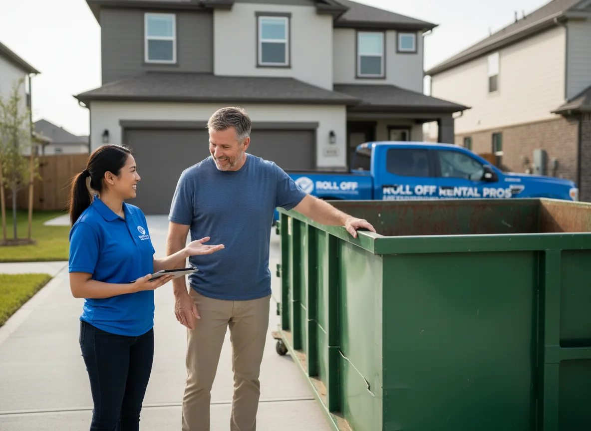 Roll Off Dumpster Rental Eakly, OK FAQs